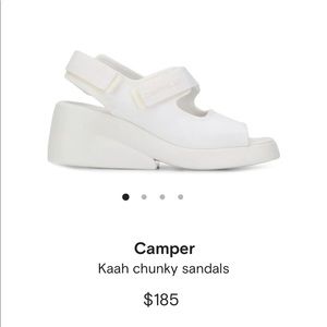 Brand new Camperlab Kaah chunky sandals in white
